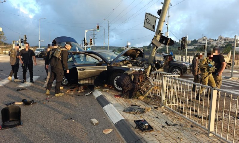 נער פלסטיני נהרג מפגיעת רכב לאבטחת אישים ליד חברון