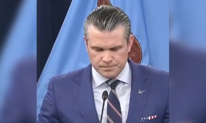 שר ההגנה האמריקני פיט הגסת' אמר תהילים להגנת הלוחמים האמריקאנים