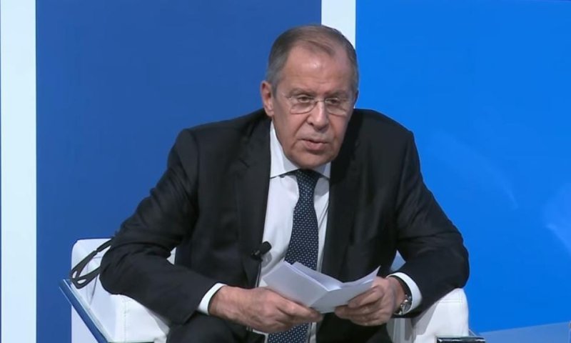 &rlm;שר החוץ הרוסי במסר חריף לאירופה: "אם תציבו כוח באוקראינה תהפכו למטרה"