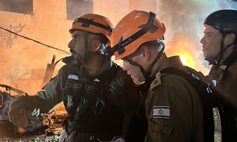 10 זירות נפילה: מאבטח מאשדוד נהרג מפגיעת רסיס בתל אביב