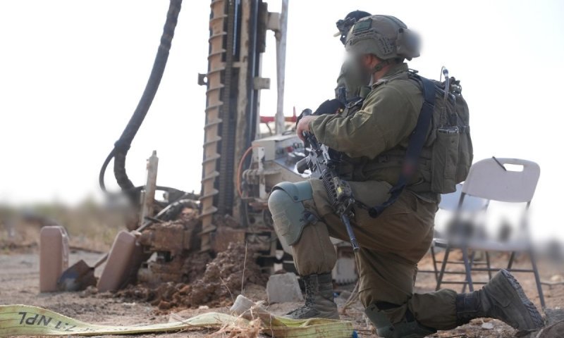 מנהרות באורך 11 קילומטרים הושמדו ברצועת עזה