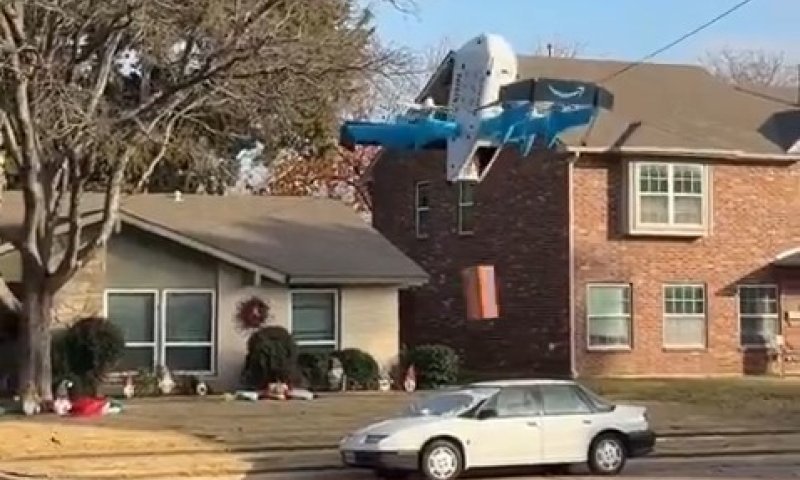 אמזון השיקה משלוחים ברחפנים: לא כולם מרוצים