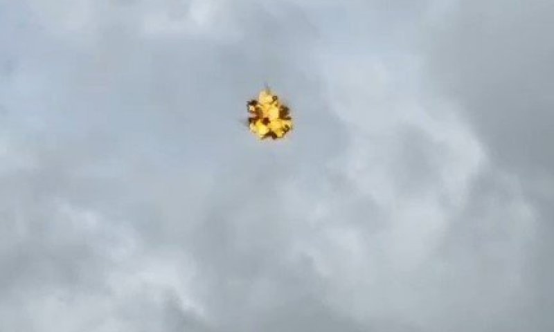 מלחמת רוסיה אוקראינה: כוחות רוסיים מיירטים כטב"ם אוקראיני בדונצק