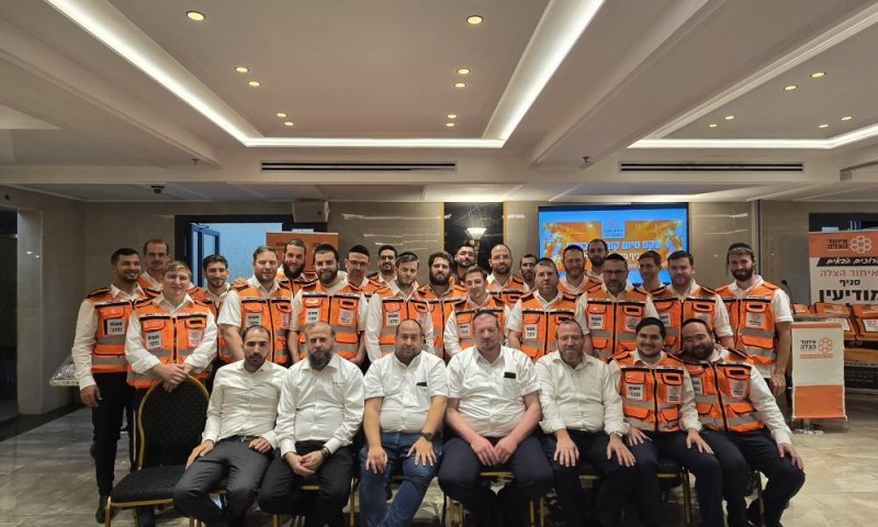 הסתיים בהצלחה קורס חובשים של יחידת 'כח הצלה' באיחוד הצלה