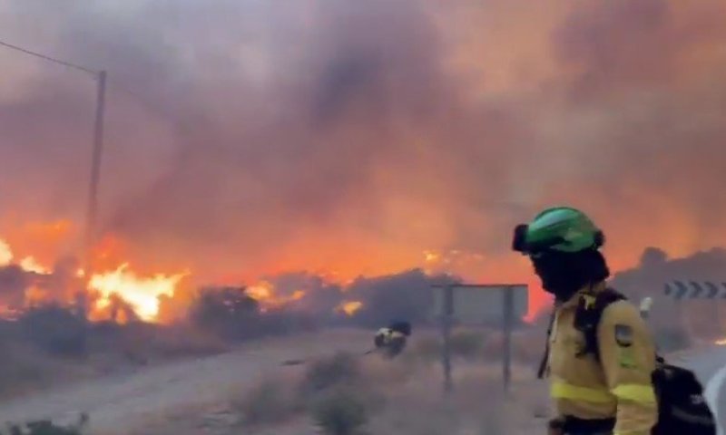דרום ספרד: לפחות 11 הרוגים בשריפות ענק באזור אלמריה
