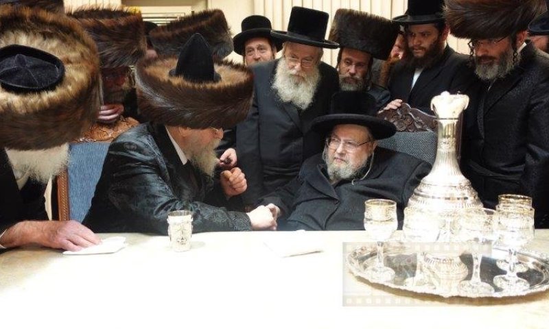 הכרת הטוב על ה'גרויסע שטיב': הרבי מבאיאן ביקר אצל הרבי מבעלזא