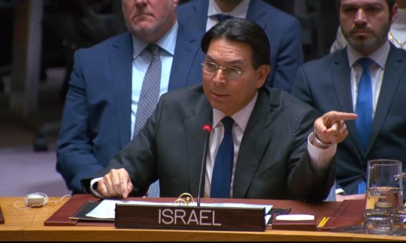 השגריר הישראלי במועצת הביטחון: "באושוויץ ראינו מה קורה כשהעולם שותק"