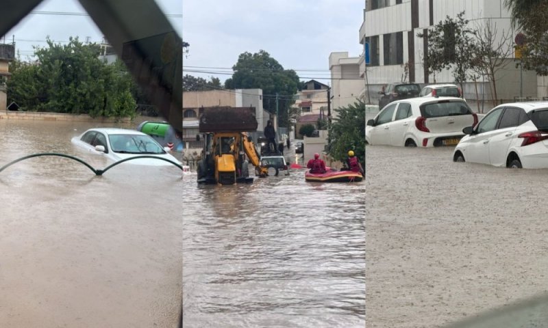 הצפות בירושלים: תלמידים עם מוגבלויות נלכדו בבית ספר