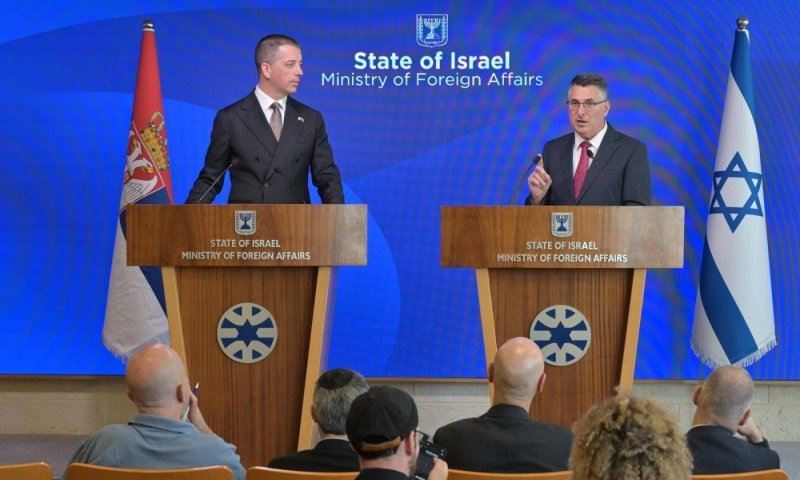 שר החוץ של סרביה הפתיע בעברית: "יש לכם חברים אמיתיים"