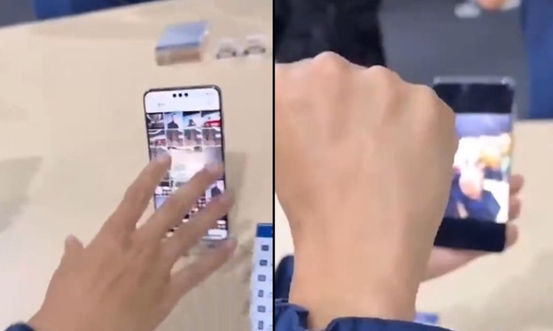 הזוי: לאיפה נגיע? שליחת קבצים באגרוף באוויר &ndash; ללא מגע יד