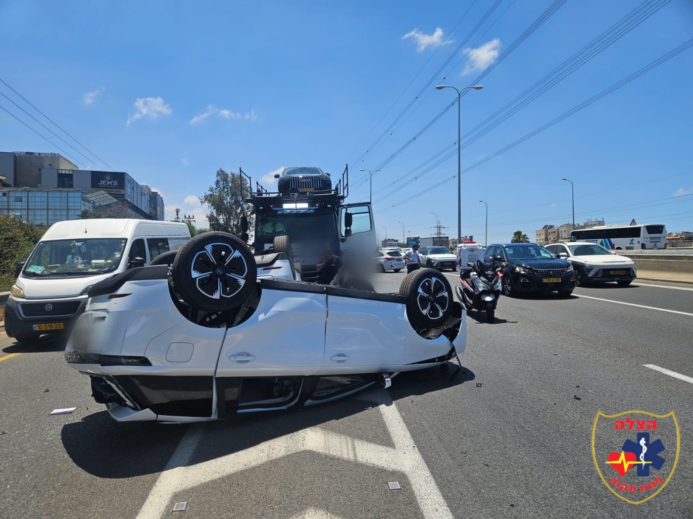 התאונה בכביש 4