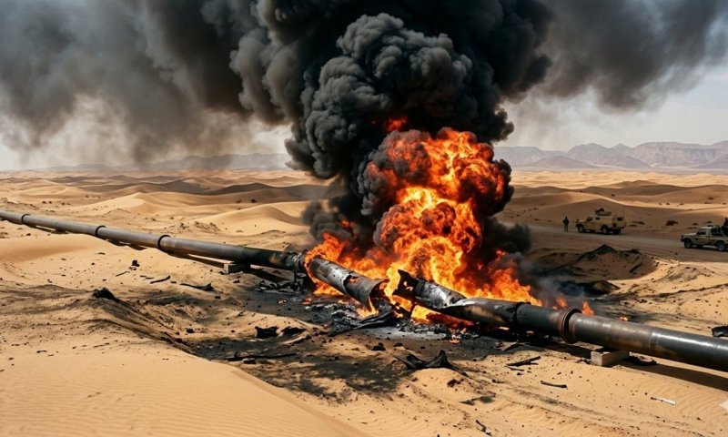 מתקפת הנפט שמטלטלת את העולם: איראן פגעה בצינור קריטי 