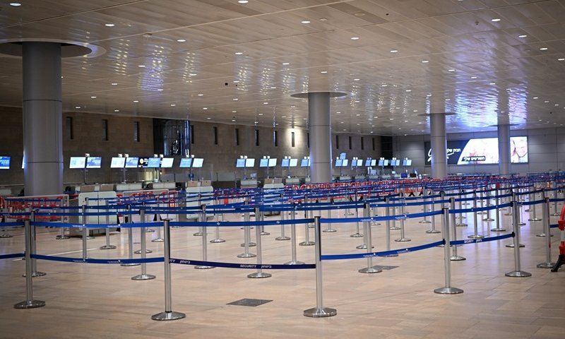 גל ביטולי טיסות לישראל מתרחב בעקבות המצב הביטחוני