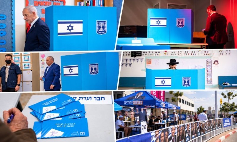 שיא של כל הזמנים: קרוב ל-5 מיליון הצביעו, יום הבחירות נכנס לשעות המכריעות