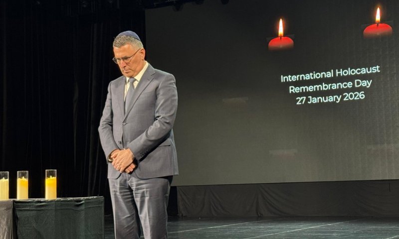 טקס ממלכתי לציון יום השואה הבינלאומי במדינה מוסלמית