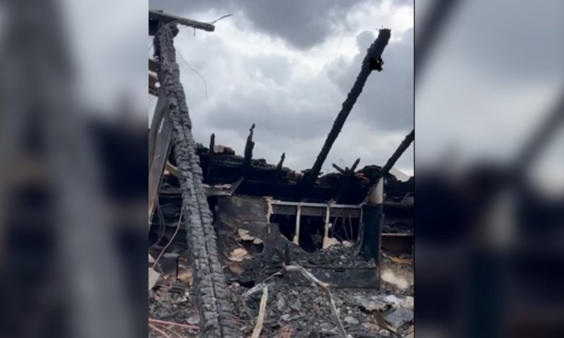 הבית נהרס כליל: השכנים ניצלו בזכות השהייה בממ"ד 