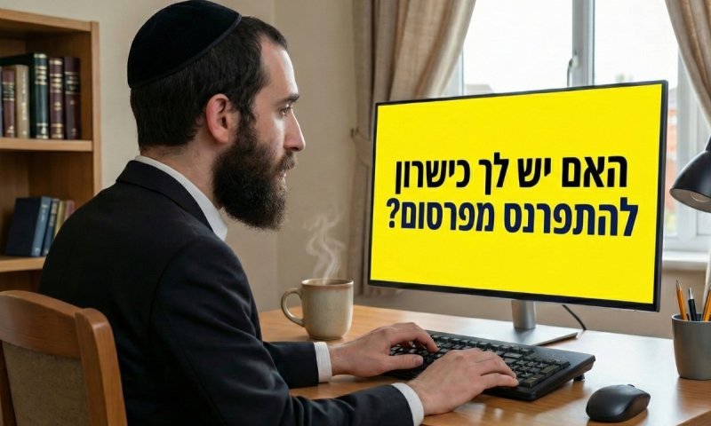 להתפרנס מכתיבת פרסום כמקצוע מכניס, בעבודה מהבית? אם יש לך כישרון ורצון, זו כנראה הדרך (לנשים ולגברים)  
