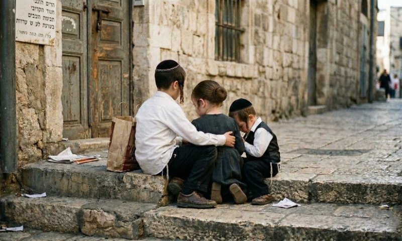 מזעזע: האח הגדול קרס ושלושת היתומים נותרו לבד בעולם