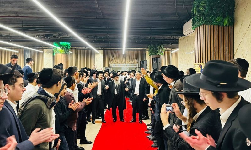 קבלת פנים וריקודים לאסיר עולם התורה יצחק רביבו