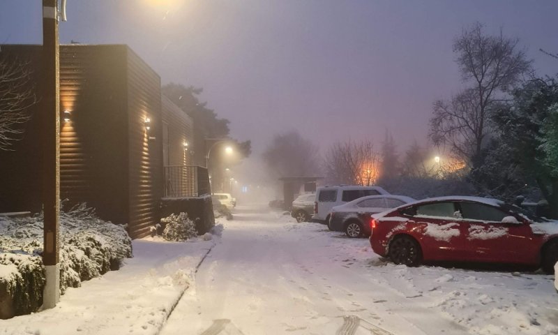 השלג מגיע אלינו: אלו האזורים שייצבעו מחר בלבן