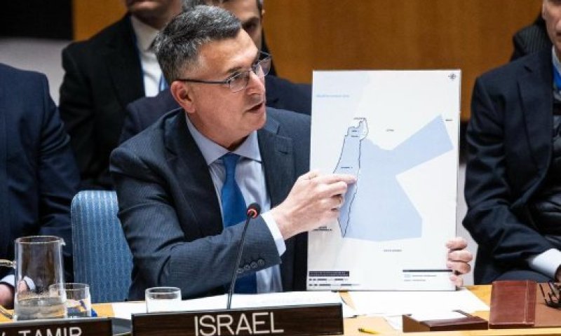 סער בדיון האו"ם מול שרת החוץ הבריטית: "מה נותר לכם מהמסורת של בלפור וצ'רצ'יל?"