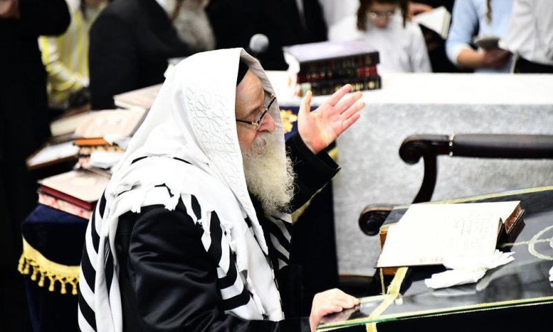 הבדלה בגבעת המבתר וסליחות בביאלא: האדמו"ר מצאנז קלויזנבורג בירושלים