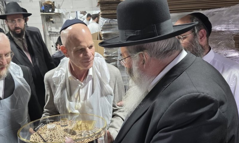 מודיעין עילית: אפיית מצות, בהשתתפות בעלי רשת &ldquo;נטו חיסכון&rdquo;