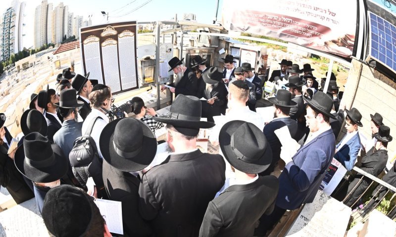 ארבע שנים בלי ר' חיים: עלייה לציונו של מרן שר התורה