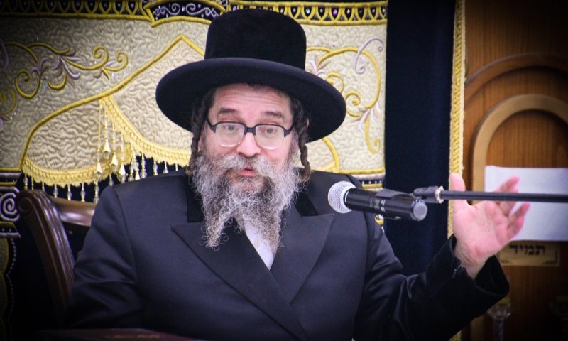 בתשעת הימים: האדמו"ר מסקולען חיזק את החסידים בשומרון