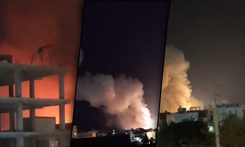 תקיפות נרחבות נגד שורת יעדים באיראן: "נפגע בבסיסים אמריקאיים"
