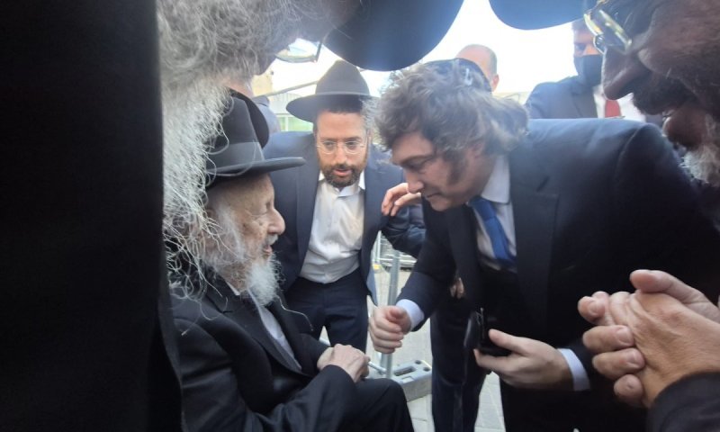 מיילי בישיבת חברון: כשהגרב"ד פוברסקי הודה לנשיא בשפה הספרדית