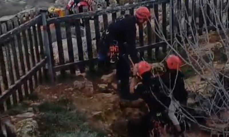 בן 7 חולץ מבור בעומק 14 מטרים בגבעות שילה
