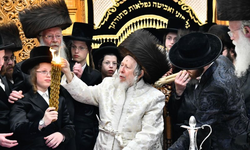 הרבי מהכניסה לירושלים שבת בבני ברק: צפו בתיעוד ממוצ"ש