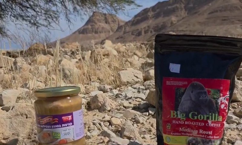 מה הקשר בין גפילטע פיש לקפה גורילות? כרמלי פותח שולחן בשטח