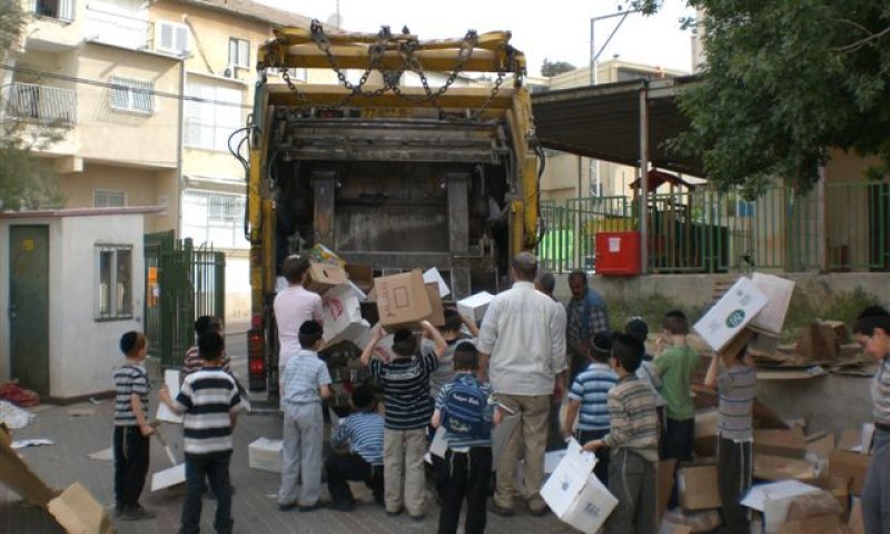 בעקבות "מרד הקבלנים": חברות ניקיון חדשות החלו לפעול ברחובות בני ברק