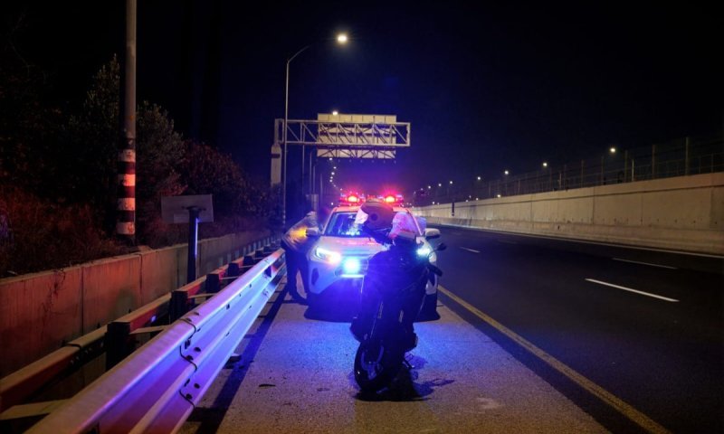 חשוד בהעברת אמל"ח נמלט משוטרים, ונהרג בתאונה עצמית