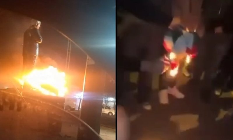 המשטר מפזר אבק ברחובות כדי למנוע התקהלויות | צפו