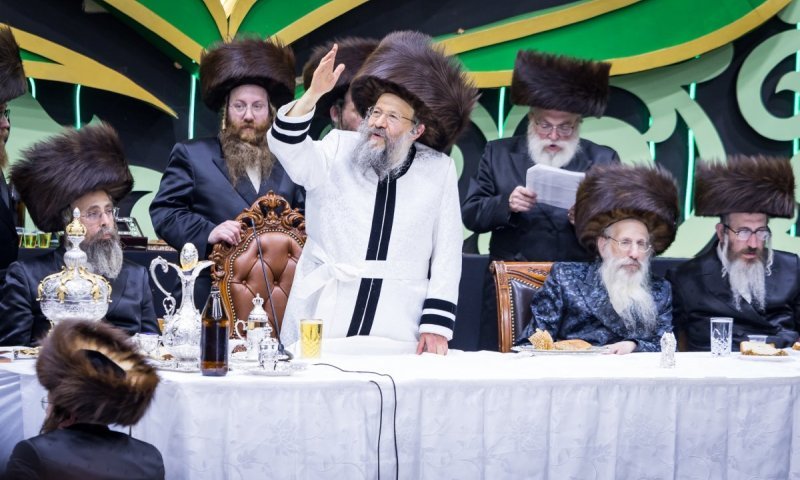 תיעוד מסכם ומרהיב: חג הסוכות תשפ"ז בחצר חסידות באבוב - 45