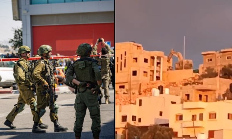 צה"ל הרס את בית המחבל מהפיגוע בצומת גוש עציון בו נרצח שליו זבולוני הי"ד