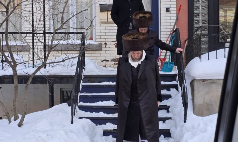 מאלעד לקנדה הקפואה: הרה"צ מויז'ניץ אלעד ביקר במונטריאול במשך שבוע