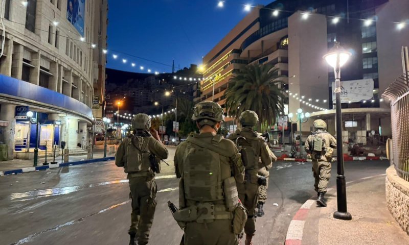  צה"ל פשט על שכם: מבוקשים נעצרו ואנדרטאות למחבלים נהרסו