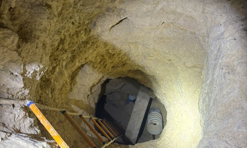 צה"ל איתר חפירה בעומק 15 מטרים סמוך לבית מחבל בחברון