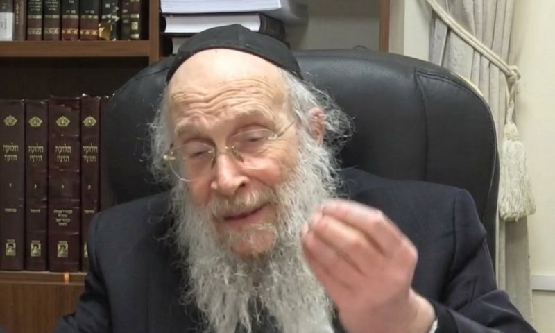 הגר"י אייכנשטיין הזדעזע קשות: "כאילו יתומה פעמיים!"