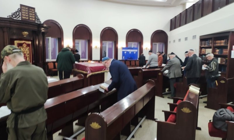 יהודי עיירות נידחות במזרח אוקראינה חגגו פסח כהלכתו