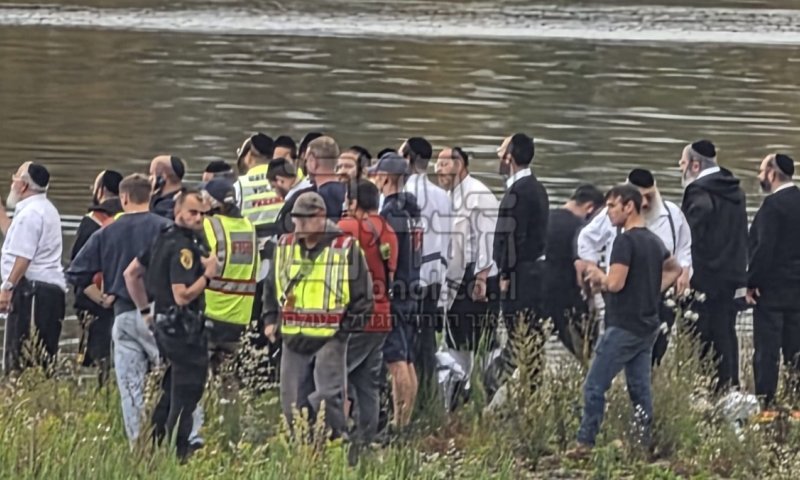 הסירה התהפכה באמצע המים: המשפחה החרדית ניצלה בנס