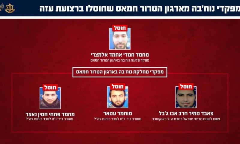 מפקד פלוגת נוח'בה ושלושה מפקדים חוסלו