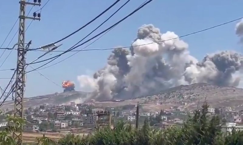 צה"ל תקף מחסני אמצעי לחימה ותשתיות צבאיות של כוח רדואן