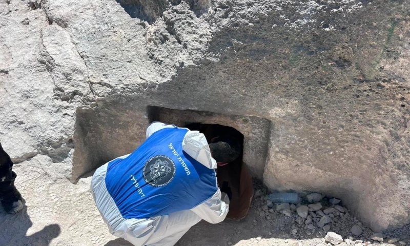 &rlm;בעומק של עשרות מטרים: המנהרה שנחשפה סמוך לירושלים