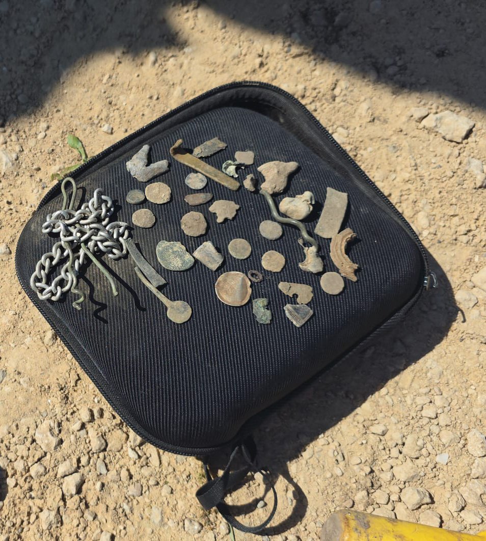 רשות העתיקות / דוברות מג"ב