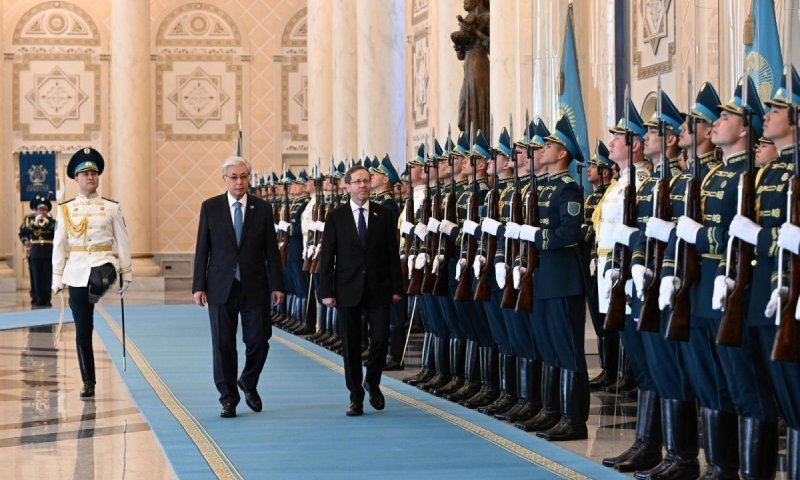 הרצוג לנשיא קזחסטן: "החלטתך להצטרף להסכמי אברהם הייתה אמיצה"